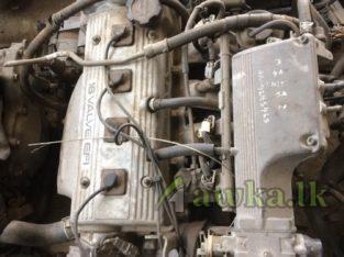 Toyota 4AFE complete engine and gearbox available.