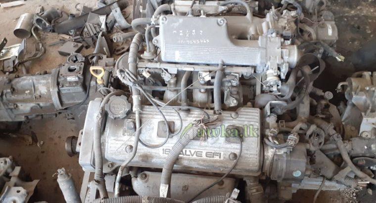 Toyota 4AFE complete engine and gearbox available.