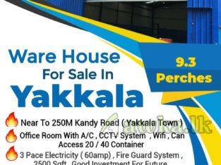 Ware House For Sale In Yakkala